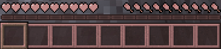 Hotbar showcasing