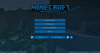 main menu showcase