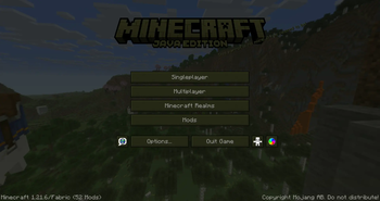 main menu showcase