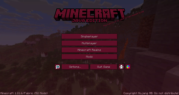 main menu showcase
