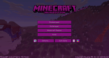 main menu showcase