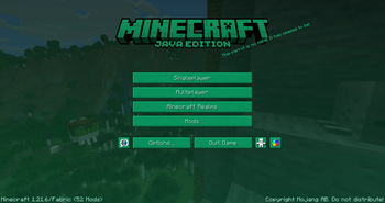 main menu showcase