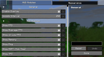 Config Screen v5.0