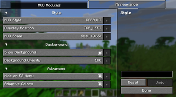Config Screen v5.0
