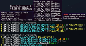 microTiming logger PistonComputePushStructureEvent