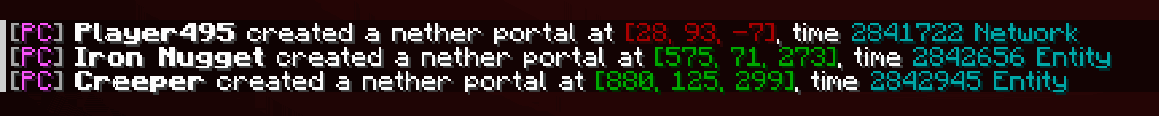 portalCreation logger