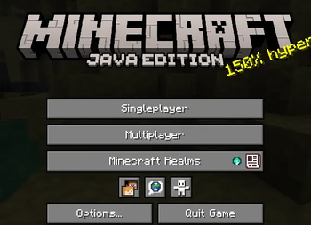 Gray menu buttons