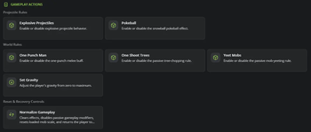 Gameplay Actions