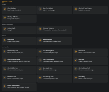 Loot Actions