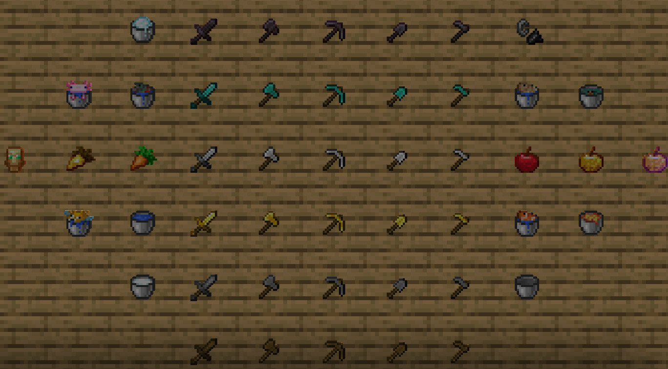 All the tools