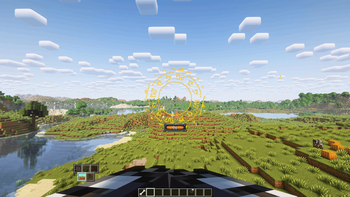 With Rethinking Voxels shader
