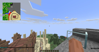 Minimap with scale 1