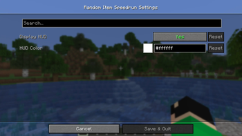 Mod Settings