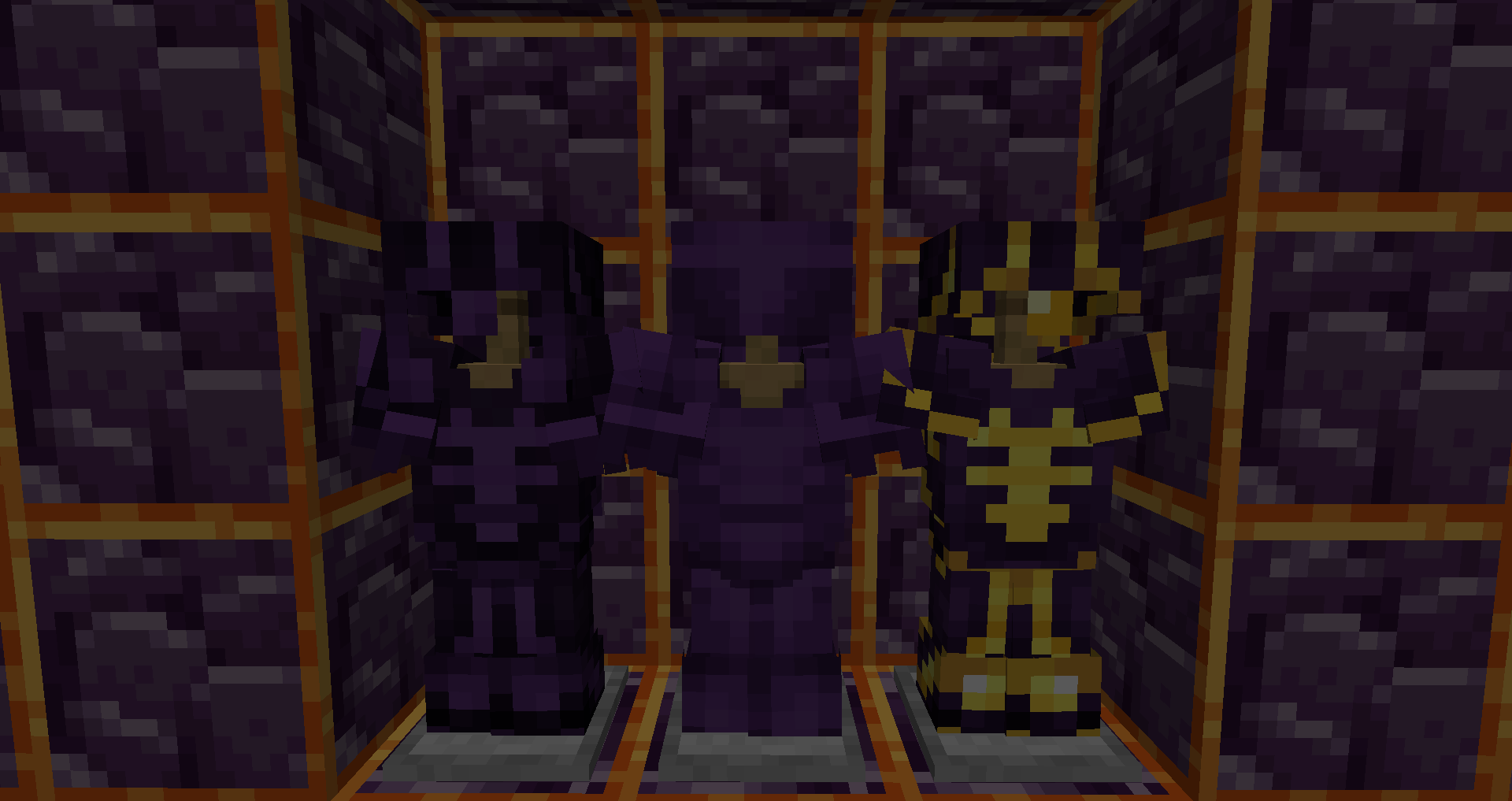 Purple netherite blocks / models