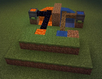 Lava and water generation