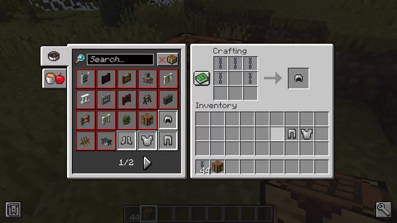 Crafting helmet