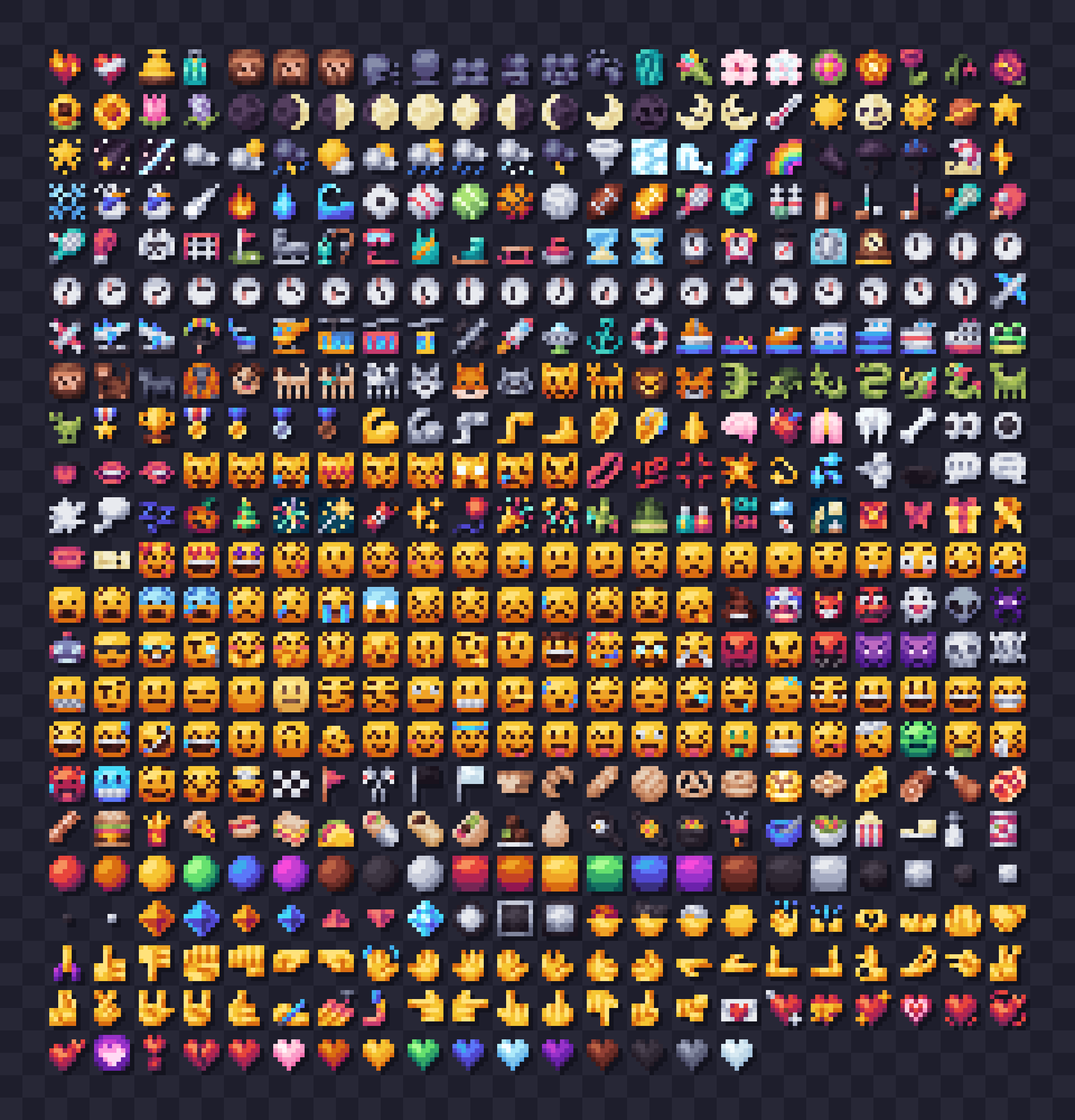 All Currently Available Emojis