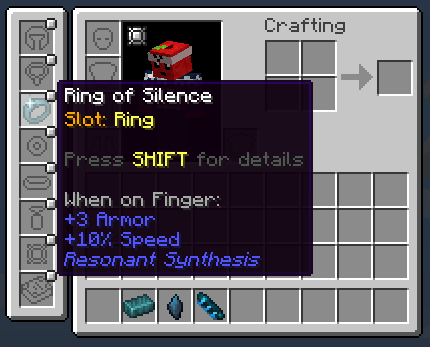 Equipped ring