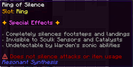 Ring abilities
