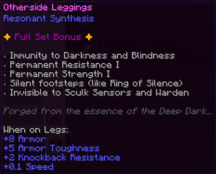Effects Otherside Armor