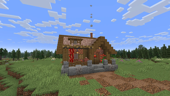 a house i built with the mod