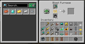 Sample of smeltable items