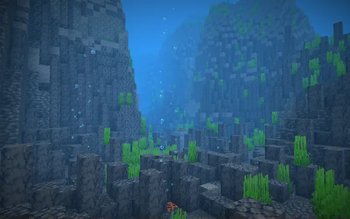 Ocean trench