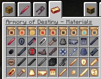 Items tab 3