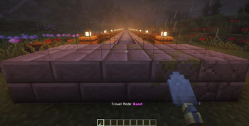 Wand mode