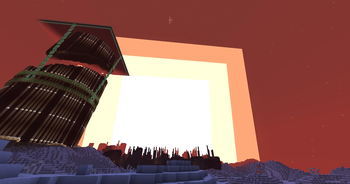 Dying star of Sanctum
