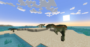 Venatosaurus and their baby