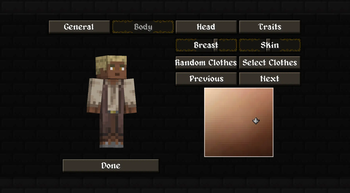 Create your character