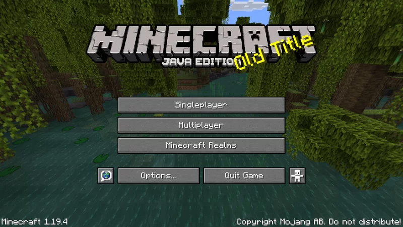 Old Title 