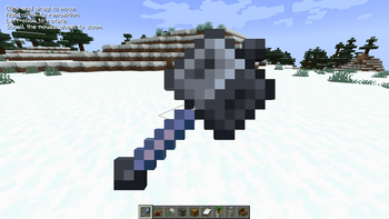 Inspecting vanilla items.