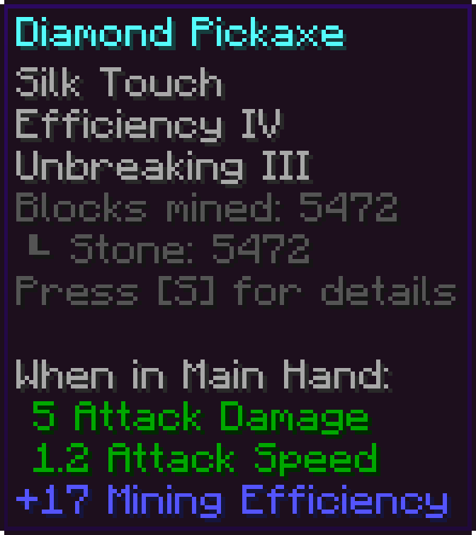 Diamond Pickaxe