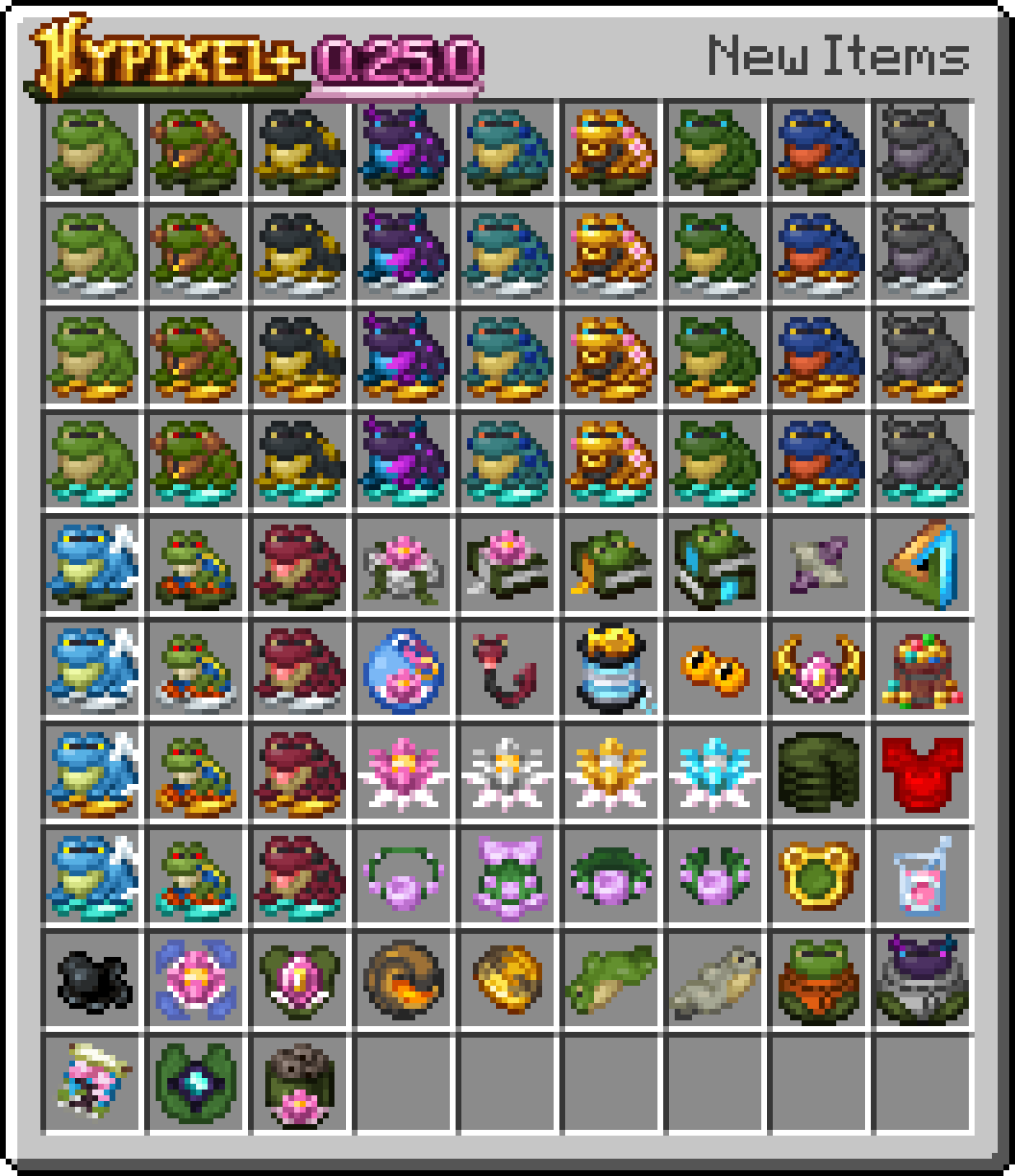 0.25.0 New Items