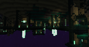 new structure underneath End islands