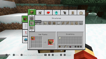 Crafting Screen
