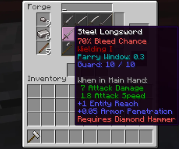 Weapon Tooltip
