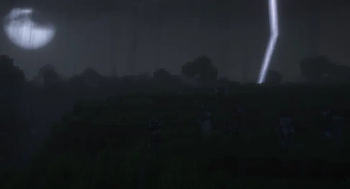 Stormy Mob Fighting Scene