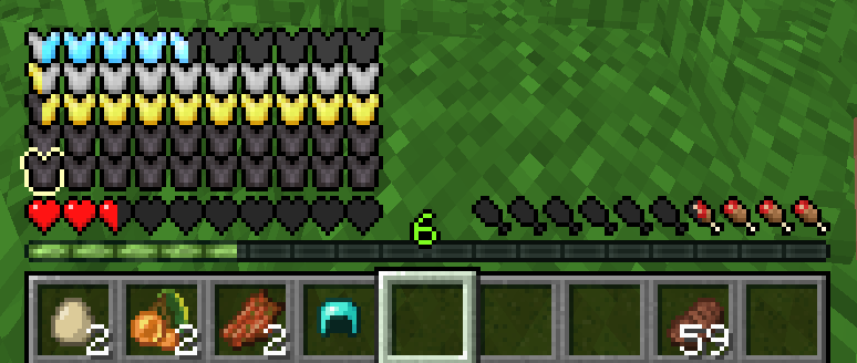 An absurd amount of armor