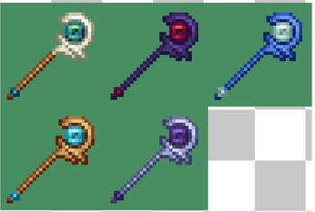 Summoning Staffs