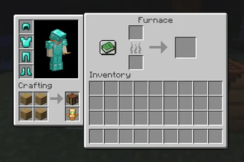 Easy access to 2x2 crafting grid and offhand