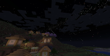 A meteor shower !!