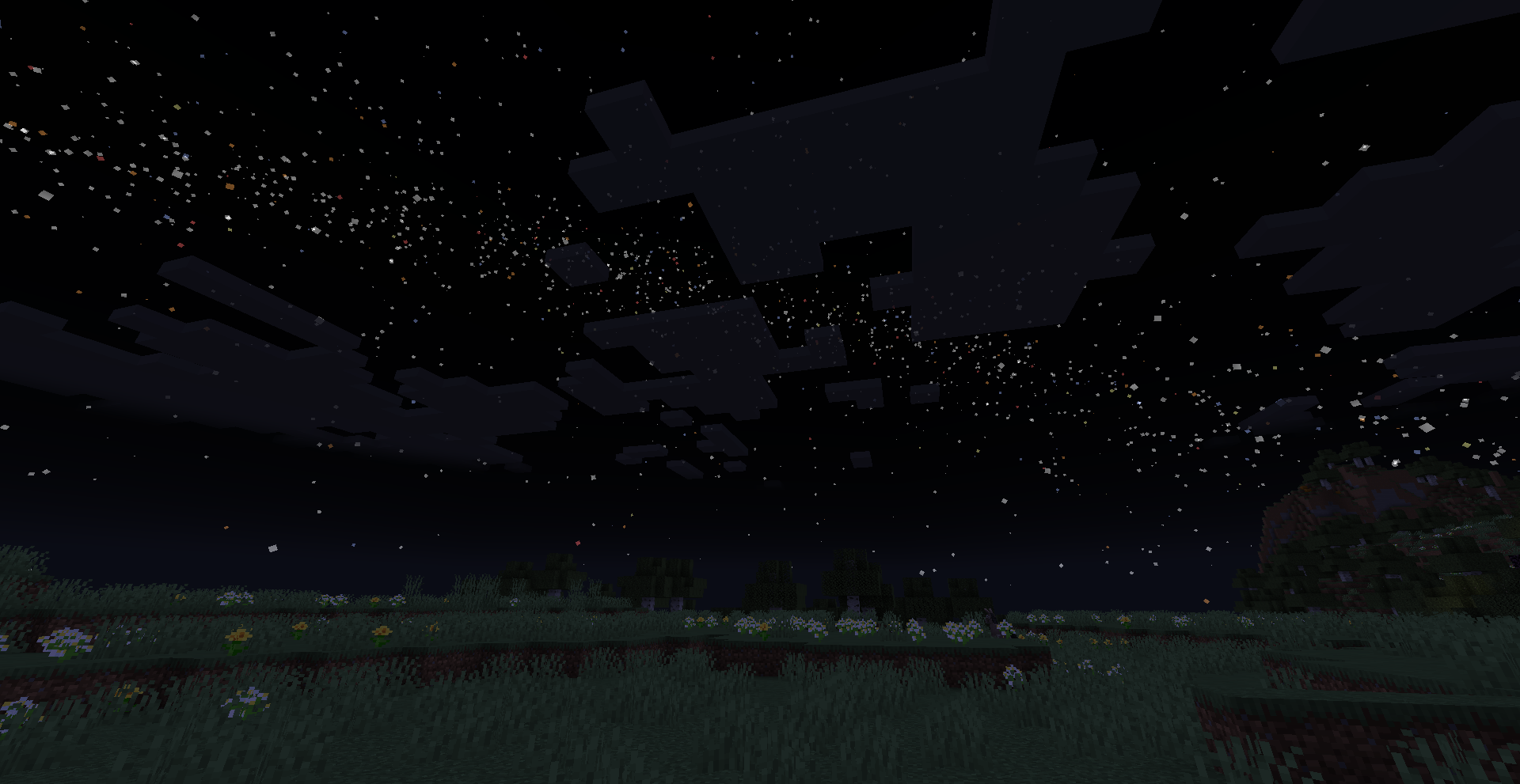 Reworked night sky