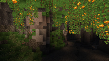 lush caves
