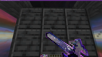 Sword Holding Effect