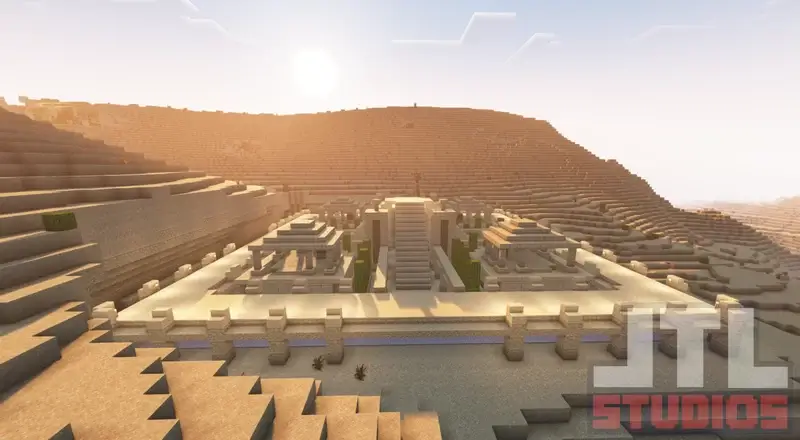 🏜️ Desert Temple Husk - A cursed ruin buried in the sand