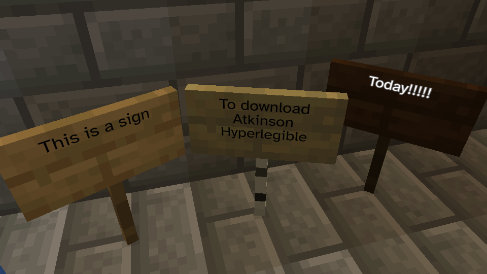 Sign preview