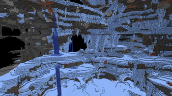 The Frozen Cave Biome